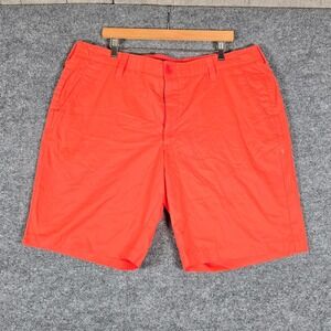 Under‎ Armour Permormance Men's Orange Athletic Shorts Size 40W